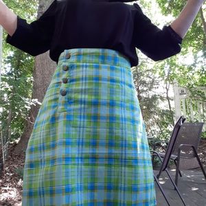 Plaid Skirt